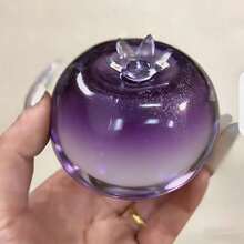 高品质舒缓巨型蓝莓减压玩具，蓝莓造型果冻质地挤压玩具，慢回弹桌面装饰，缓解压力 - 彩色 - 查看 2