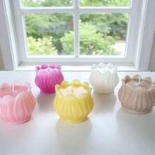 1个郁金香造型香薰蜡烛，2种款式家居装饰品 - 1PC - 查看 3