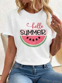 Women T-Shirts - White - View 1