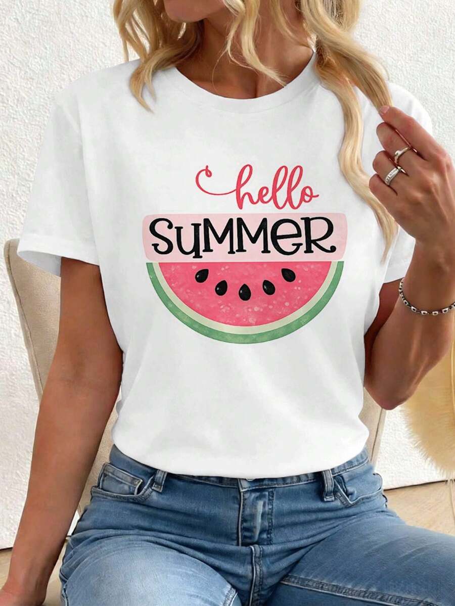Women T-Shirts - White - View 1