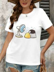 Women T-Shirts - White - View 1