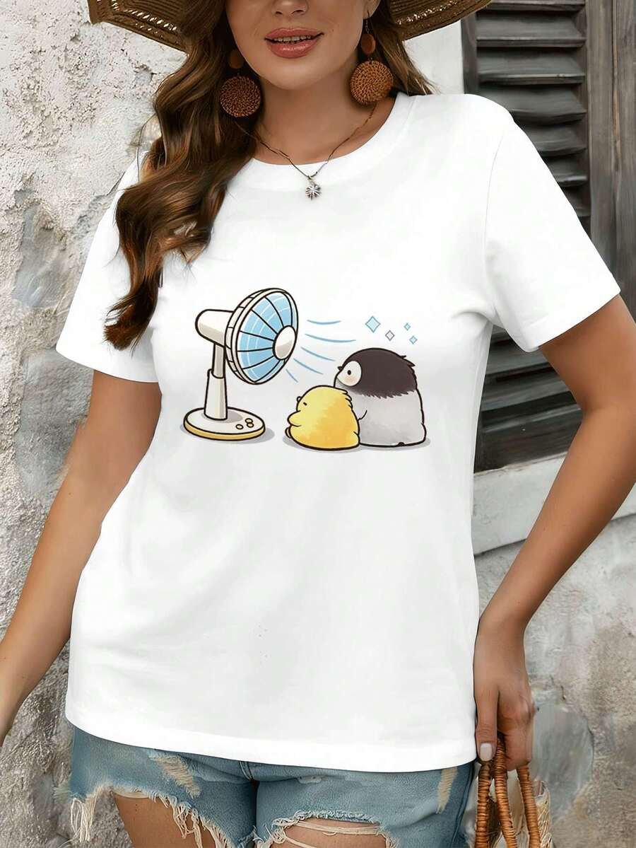 Women T-Shirts - White - View 1