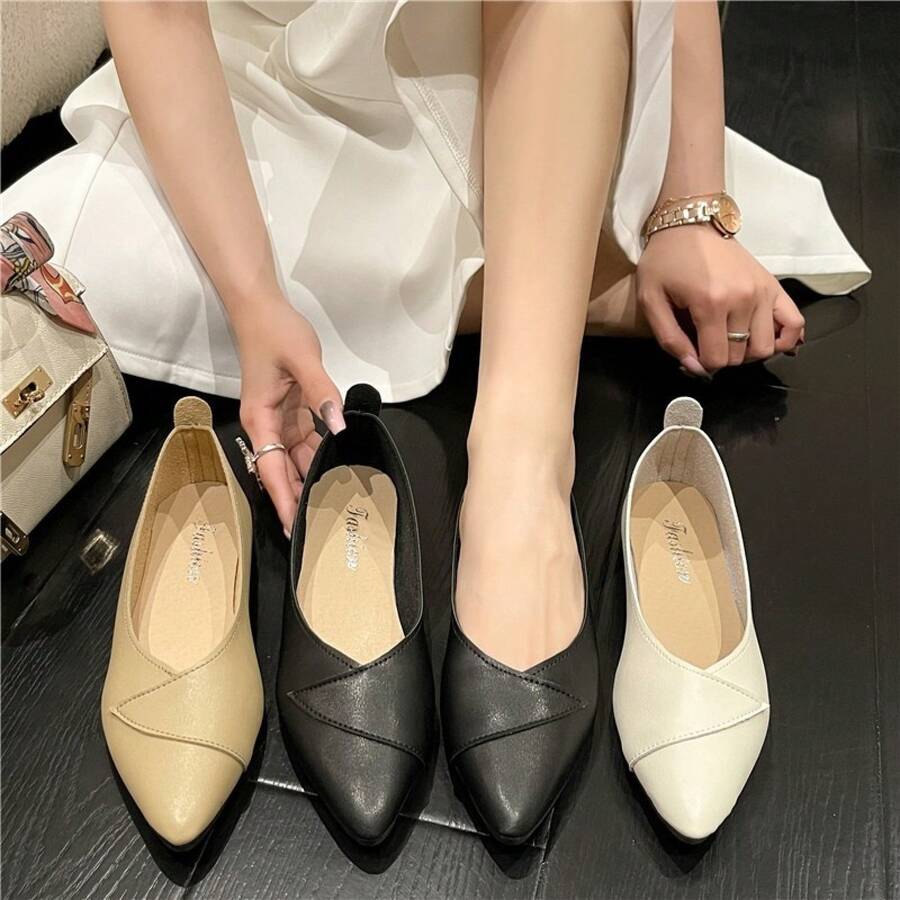 Women Flats - Black Upgraded Version - View 1