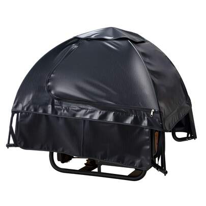 VEVOR Generator Cover, 36 X 26 X 26 Inch Waterproof Universal Generator Cover For Most Generators 70-108 Inches Perimeter, Portable Generator Running Cover With Heavy Duty Thicken Vinyl Fabric, Black
