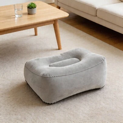 Inflatable Foot Rest, Outdoor Sofa Foot Cushion, Fatigue Relief Lumbar Pillow, Concert Height Booster, Inflatable