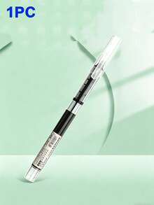 10 bút bi mực lỏng khô nhanh, ngòi 0.5mm, mực đen và xanh dương, dùng cho trường học, văn phòng, học sinh. - Nhiều màu - Xem 16