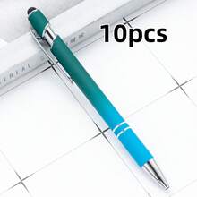 1/10/20支客製化個性化漸層原子筆，可自訂姓名與Logo標籤，按壓式 | 創意學校與畢業季禮物 - 辦公用品 | 耐用書寫工具 - 彩色 - 查看 41