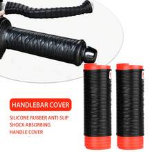 2pcs/Set Universal Adaptive Motorcycle Handle Protective Cover/Brake Handle Protective Cover Car Handle Brake Cover Anti Slip Protective Cover Suitable For PCX160/Click/Wave NMAX/Aero - A - View 1