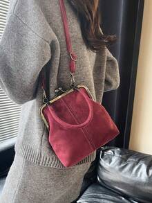 Bolsos elegantes, versátiles y con estilo, perfectos para viajar. - Borgoña 2 - Ver 5