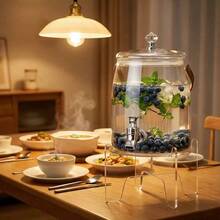 1 bình đựng nước lạnh dùng trong gia đình, không kèm chân đế, có vòi rót nước ép trái cây, nước chanh, trà, bình nước lạnh, bình đựng nước chống rò rỉ. - Nhiều màu - Xem 4