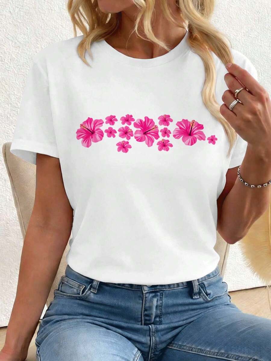 Women T-Shirts - White - View 1