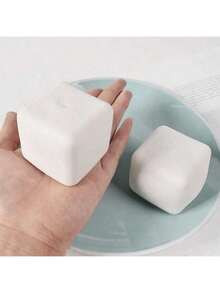 1pc Squishy Tofu Stress Relief Toy, Slow Rising Realistic White Tofu Decompression Artifact,Fidget Toys,Squishy,Fidget,Fidget Toys,Squishy,Fidget,Soft Toy,Taba Taba Squishy,Squeeze Toy,Tofu,Taba Squishy Jumbo,Taba Squishy>Tpr - 白色 - 查看 5