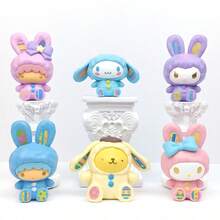 SANRIO 1/4pcs Anatomical Series Hello Kitty Blind Box Figurine - Creative Cinnamoroll, Kuromi Handmade Craft, Desktop Decor [Handpainted Art Items May Have Minor Flaws, Please Do Not Purchase If Bothered | Random Packaging] - Multicolor - View 9