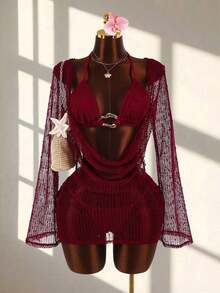 Lolita Dresses - Bordeaux - View 7