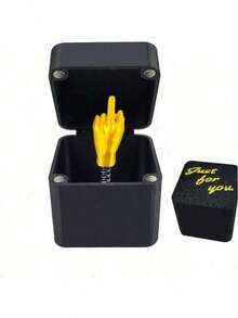 1/2pcs Surprise Gift Box, Finger Hidden In Box Prank Gift Box, Funny Gag Gift Box For Adult Office Desk Decor, Christmas/Valentine's Day Gift - Multicolor - View 14