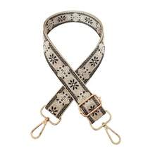 Colorful Jacquard Wide Strap, Guitar Style Long Strap, Bag Accessories - Multicolor - View 15