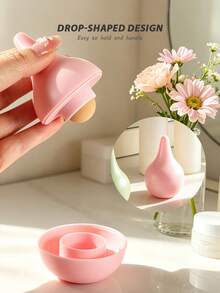Bộ dụng cụ massage làm đẹp da mặt 2/6/10 món, gồm con lăn đá lạnh, dụng cụ cạo gió, đá núi lửa massage, cọ rửa mặt, kẹp tóc, túi đựng đồ dùng vệ sinh cá nhân. Thích hợp làm quà tặng cho học sinh, mẹ, chị em gái, quà tặng ngày lễ. - Nhiều màu - Xem 6