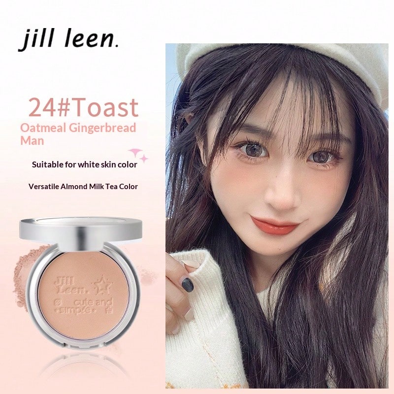 Jill Leen Soft Matte Blush Palette, Highlighter & Contour Makeup - Oatmeal Ginger 24# - View 1