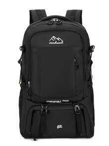 1 Piece Men's 60L Large Capacity Hiking Backpack Water Resistant For Outdoor Travel & Climbing,Y2k, Work Bag, Backpack For School - Multicolor - View 12
