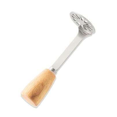 1/2pcs Stainless Steel Potato Masher, Rust-Proof Vegetable Ricer Kitchen Tool, Suitable For Avocado, Vegetables And Fruits