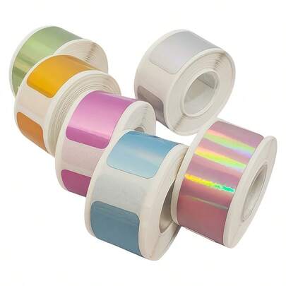 Nhãn nhiệt nhiều màu sắc, nhãn dán in màu, thích hợp cho gia đình, văn phòng, doanh nghiệp, nhà kho và trường học; nhiều màu sắc để lựa chọn; sống động và năng động, lựa chọn đáng tin cậy cho trường học/công ty/văn phòng.