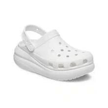 Crocs Dép bít mũi khoét rỗng, đế EVA dày 5.2cm, màu trắng, unisex 207521-100 - 207521-100 - Xem 10