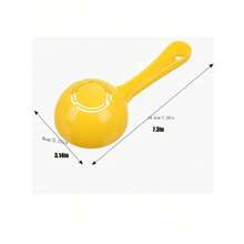 1pc Semi-Circle Rice Ball Mold, DIY Bento Box Tool, Plastic Rice Spoon, Back To School Essential - Multicolor - View 9