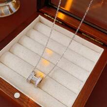 Women Tennis Necklace - Necklace - Silver - View 7