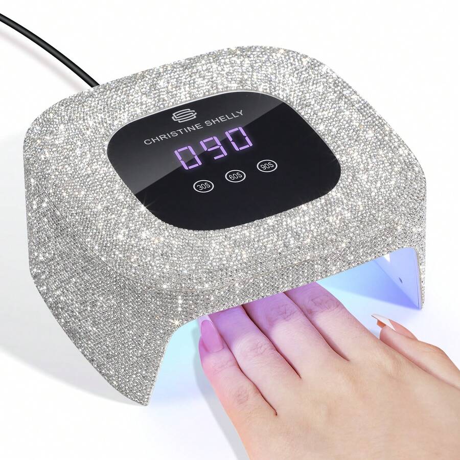 Portable Nail Lamp,  Light For Gel Nails, 48W, Plug-In Mini Nail Lamp Nail Dryer With Touch Control Auto Sensor And 3 Timer Settings Nail Light Portable Curing Lamp - View 1
