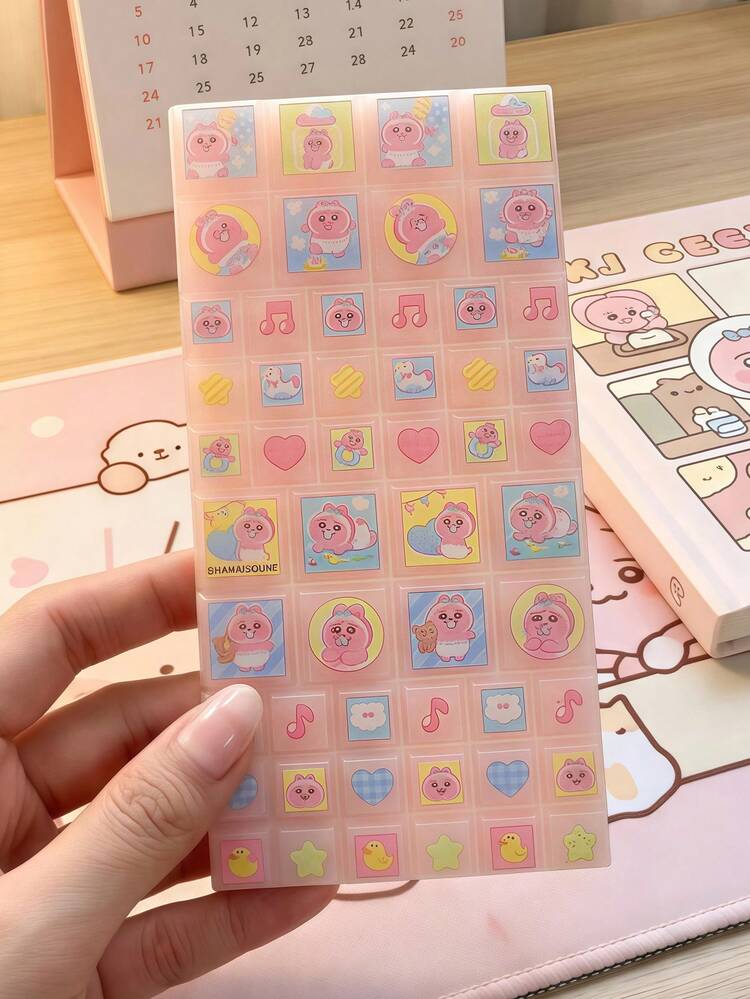 Bộ sưu tập các loại sticker lấp lấp lánh dễ thương, sticker hoạt hình 3D, sticker đá quý pha lê, sticker động vật đáng yêu, quà tặng trang trí, nhiều kiểu dáng, màu thẻ bên trong ngẫu nhiên và phụ kiện dây chuyền ngẫu nhiên. - Nhiều màu - Xem 6