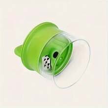 1pc Handheld Spiral Vegetable Slicer, Stainless Steel Multi-Function Kitchen Tool, Suitable For Carrots, Cucumbers, Zucchini, Quick Low-Carb Veggie Noodle, Salad And Pasta Maker, Compact Easy-Clean Design, Vegetable Cutter, Noodle Prep, User-Friendly, Easy-Wash Material, Practical & Convenient - Green - View 7