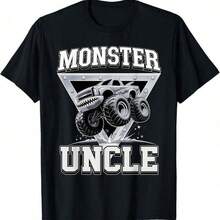 Mommy And Daughter Matching Outfit Black Tops Tshirts For WomenMonster Truck Uncle Fathers Day Monster Truck Are My Jam T-Shirt Mommy And Daughter Matching Outfit Black Tops Tshirts For Women - màu đen - Xem 6
