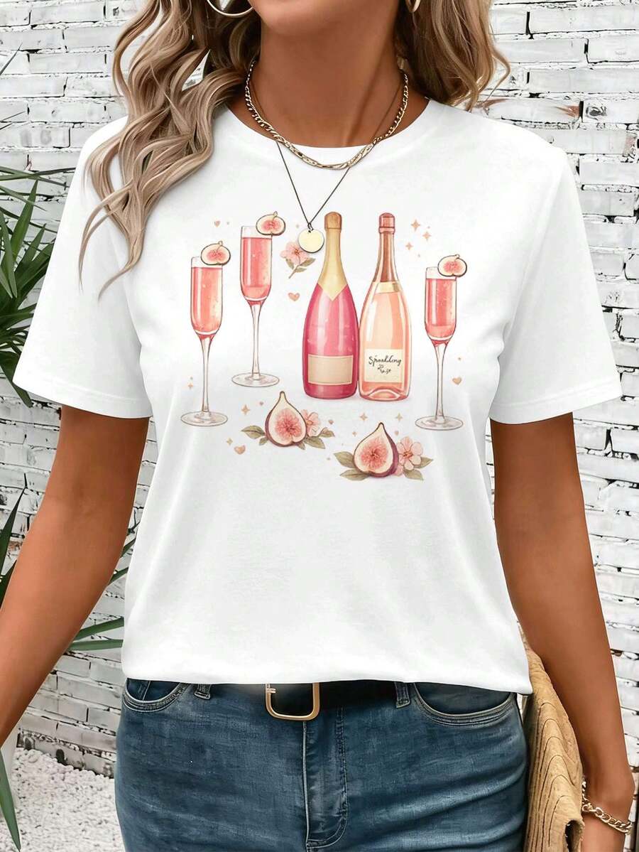 Women T-Shirts - White - View 1