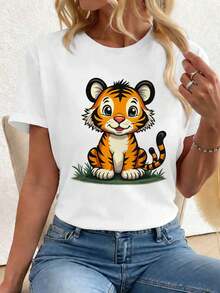 Women T-Shirts - White - View 1