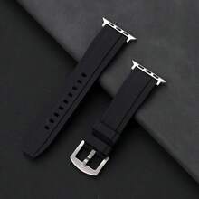Dây đeo đồng hồ silicon dành cho nam và nữ, tương thích với Apple Watch Series 1-11 Ultra SE, tương thích với 38-49mm, thoải mái khi đeo trong công việc. - Không khuôn - Xem 16