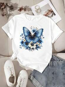 Women T-Shirts - White - View 2