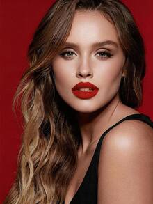 Lancôme Lancome L'Absolu Rouge Drama Matte Lipstick - 196 French Touch - 1.6g - mini 196 - 查看 11