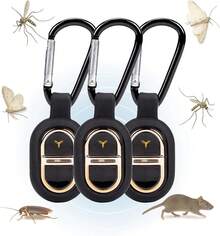Ultrasonic Rodent Repellent - Black - View 12