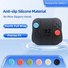 Bộ 6 nắp silicon bảo vệ cần điều khiển cho tay cầm Joy-Con Switch 2 / NS2, dành riêng cho cần điều khiển bên trái và bên phải. - Xem 5