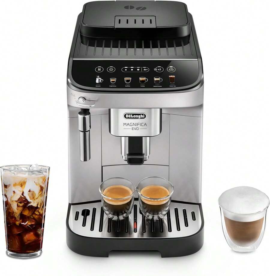 De'Longhi Cafetera Superautomática ECAM29043SB Magnifica Evo - Magnifica Evo con espumador manual de leche - Ver 1