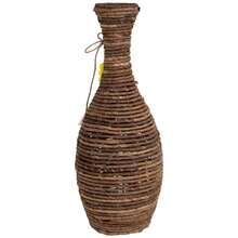 Wanderlust Braune natürliche Bananenblattvase, T21,5x57h cm - Braun - Übersicht 4