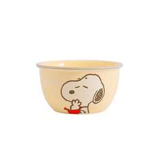 Snoopy Collaboration Rice Bowl Set, Tableware, Porridge Bowl, Cartoon Face Bowl, Breakfast Bowl, Ceramic Bowl, Household, Minimalist Design, Instant Noodle - Multicolor - View 10