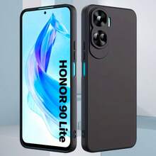 黑色荣耀手机壳，兼容X9C/X9B/X8A/X8/X5B/X6A/X6 5G/荣耀400 Smart 5G（国际版，非国内版），具备防汗、防指纹功能。手感柔软舒适，防滑耐磨，防裂。手机壳、手机保护套、手机外壳、黑色手机壳、极简手机壳、纯色手机壳、黑色TPU手机壳（军规级防裂保护）、超薄手机壳、手机保护套、手机外壳。 - 黑色 - 查看 25