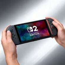 Nintendo Switch Hong Kong Version Switch 2 Game Console: 7.9-Inch OLED HD Screen, 256GB Storage, Portable Handheld Gaming Console, Intelligent Noise-Canceling Microphone, Supports 4K Output, Multi-Language System. - View 1