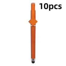 [Customized] 1/10pcs Multi Functional Touch Gel Pen Black Ink Core Suitable For School And Office Use - Mobile Phone Stand Pen For Students And Adults, Daily Office Creative Gifts And Signature Set For 14+Years, Back To School - Multicolor - View 17