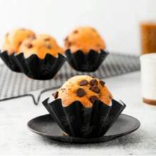Cupcake Liners, Baking Utensils, Matte Black, 50 Pieces - View 3