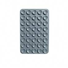 多功能硅胶吸盘垫，双面强力粘性防滑垫，可水洗重复使用，适用于手机/平板电脑，家用、厨房、浴室、汽车等场所。 - 多色 - 查看 16