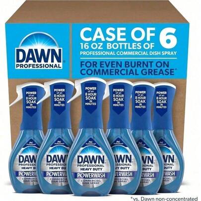 Dawn Powerwash  Dish Soap Spray High Capacity For Home Use Dawn Professional Heavy Duty Powerwash Commercial Dish Foaming Spray-Cleaning Greasy Surfaces Can Solve Stubborn Grease Problems. It Can Be Cleaned At Any Time: Quickly Clean Common Items