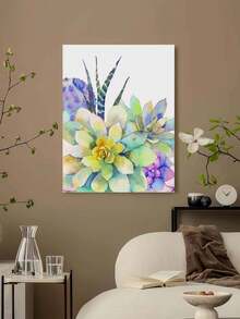 24-Color Adult DIY Digital Oil Painting Kit, 40*50cm/16*20inch, Includes 1pcs Canvas, 3pcs Different Paint Brushes & 1pcs Color Chart, Ideal For Living Room, Bedroom, Office & Home Wall Decoration, Perfect Gift For Valentine's Day, Birthday, Mother's Day, Christmas & All Holidays, Professional Adult Art Usage (Unframed) - Multicolor - View 4
