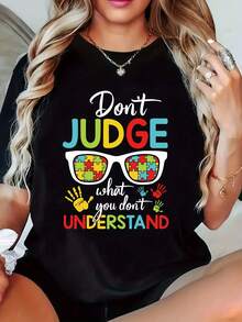 Women T-Shirts - Black - View 1